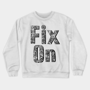 Mingi - Fix On Zentangle Crewneck Sweatshirt